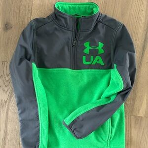 Boys fleece underarmour sweater. Never worn